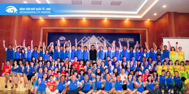 Những cảm xúc đọng lại qua Teambuilding của Bệnh viện Mắt Quốc tế DND và Công ty Việt Sing