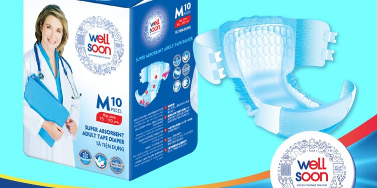 Tã tiện dụng Wellsoon – tã giấy người lớn đạt chuẩn y tế