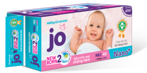 Jo newborn upads - Super soft and anti-rash