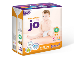 Jo pull-up diapers - Soft, dry and anti-rash
